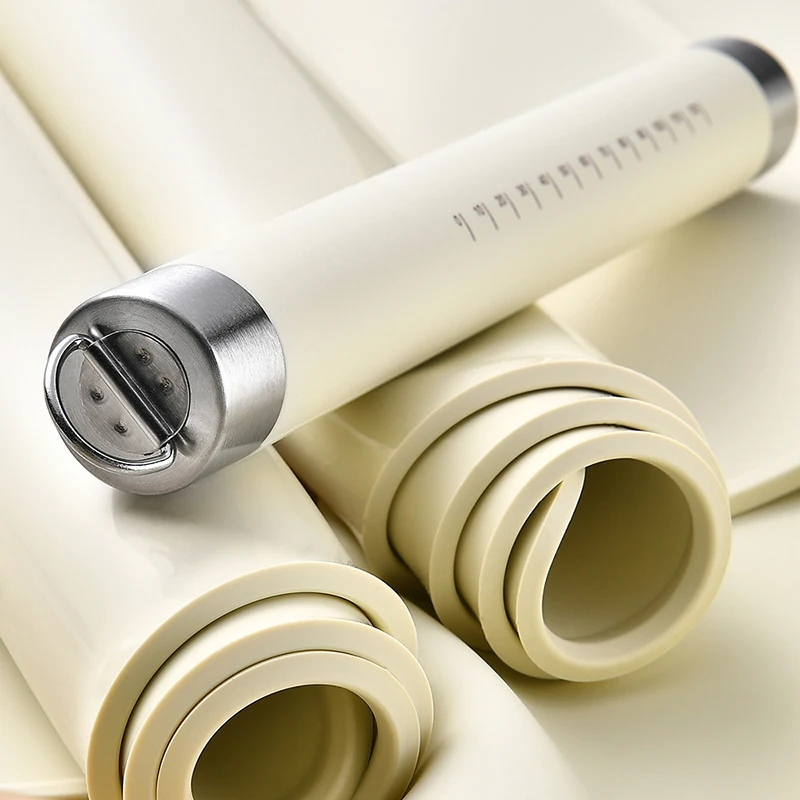 Food Grade Baking Tools Stainless Steel Wooden Silicone Rolling Pin with Measurement Scale Cartoon Pastry Cutter