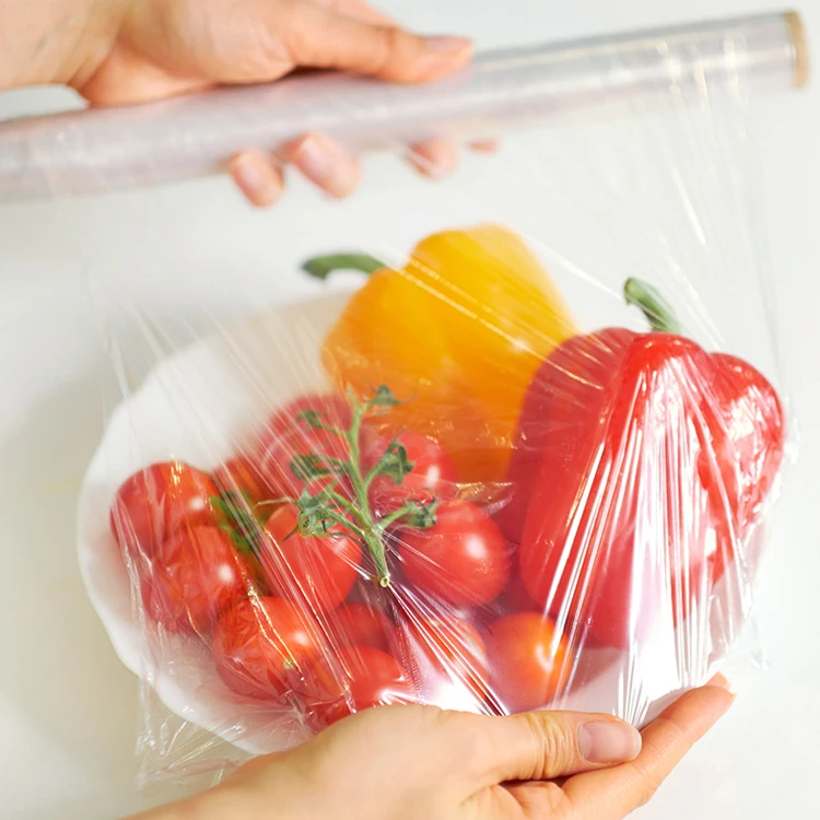 Stretch Cling Film Wrap Laminated Food Grade Plastic Cling Film Dispensers Food grade cling roll film for meat