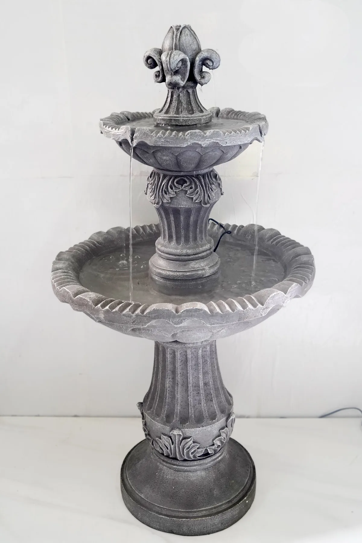 Hand Carved Garden Water Fountain Custom Fantastic Design Water Fountain Wine Jar Fountain
