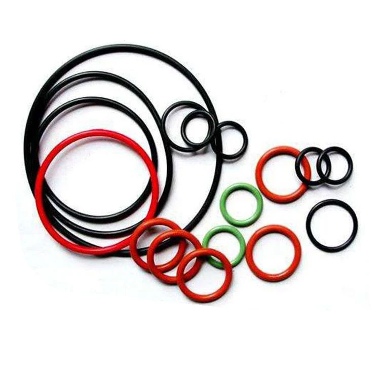 Ptfe Pfa Fep Encapsulated O-ring Fpm Fkm Vmq Silicone Rubber O-rings Inner Coated O Ring