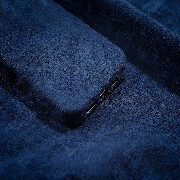 Luxury Soft Fur Leather Plush Fur Phone Accessories Tpu Cases Mobile Cover For Iphone 13 12 11 Pro 6 7 8 Plus X Xs Max