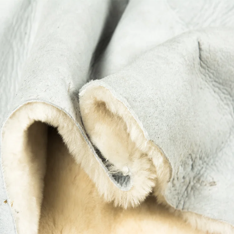 Long Hair Goat Fur Blanket Fur Skin Plate For Garment And Rugs