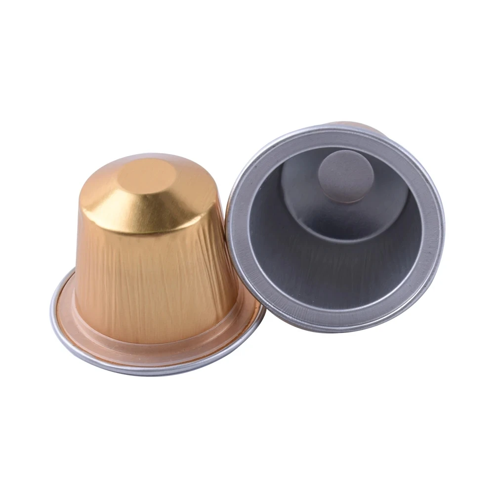 15 мл кофейные капсулы Nespresso одноразовые nespresso упаковочные коробки пустые из алюминиевой фольги с крышками