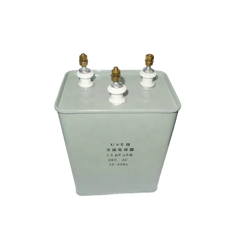 High Quality 3Heads 2kv 15uf UV Capacitor High Voltage Capacitor For UV Light