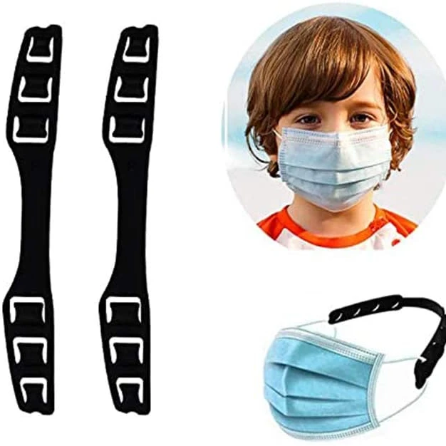 
Amazon Hot sale factory price Extender Anti-Slip Ear Clips Grips Band Extension Hook Adjustable Buckle Elastic Strap 