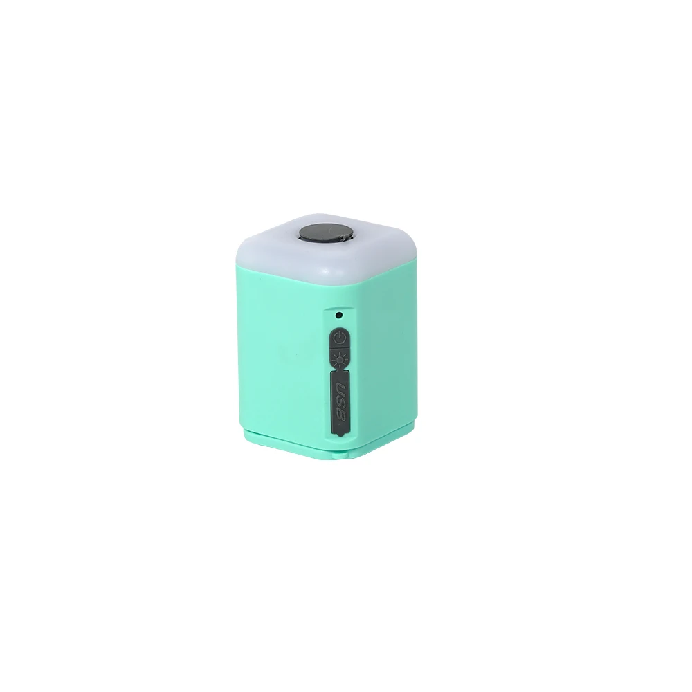 In stock!mini portable rechargeable electric air pump with led light for packraft kayak sup and camping air mattress