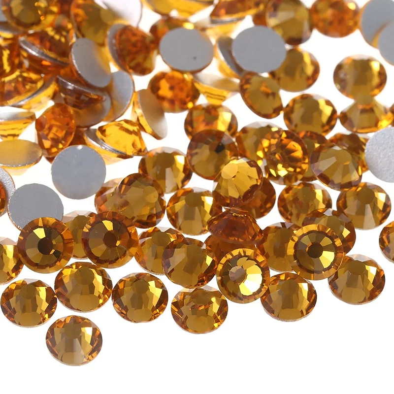 Meiyin Meilin Glass rhinestone Flat back non hotfix crystal rhinestones for DIY sublimation blanks Decoration