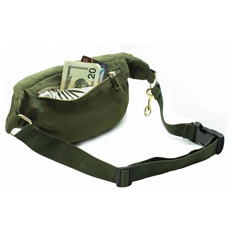 Lightweight Travel Purse Small Crossbody Dad Belt Bag Portable Changing Pad Fanny pack waist bag diaper bag for women