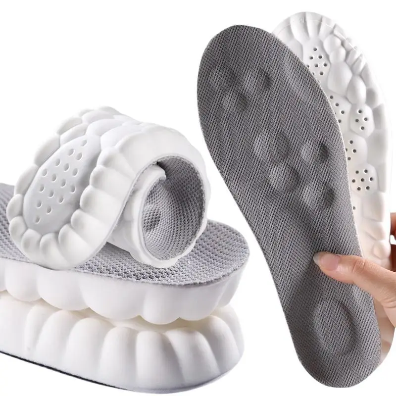 Shock Absorption Cushion Athletic Soft Comfort and Breathable PU Sports Insoles for Men and Women Cushioning insoles for shoes