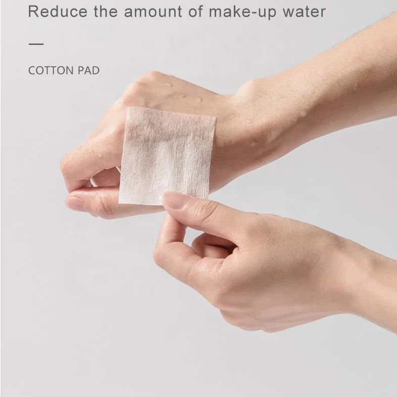 Disposable Cotton Cosmetic Pad Square 1080 PCS Natural Skin Care Makeup Remover Cotton Face Pads