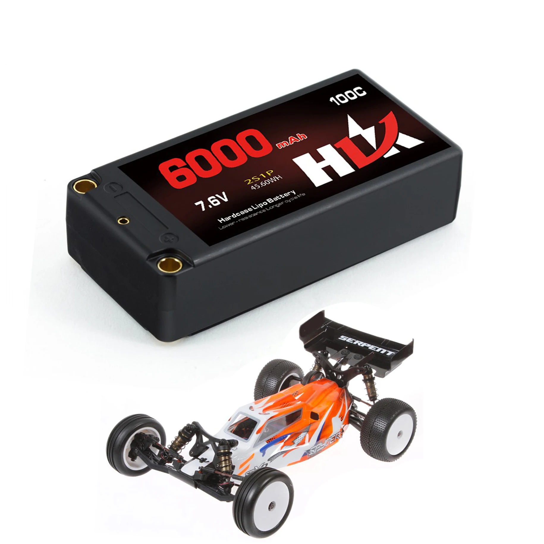 6000 мА/ч 7 6 V графеновой батареи Lipo RC автомобиль аккумулятор для jconcepts TLR