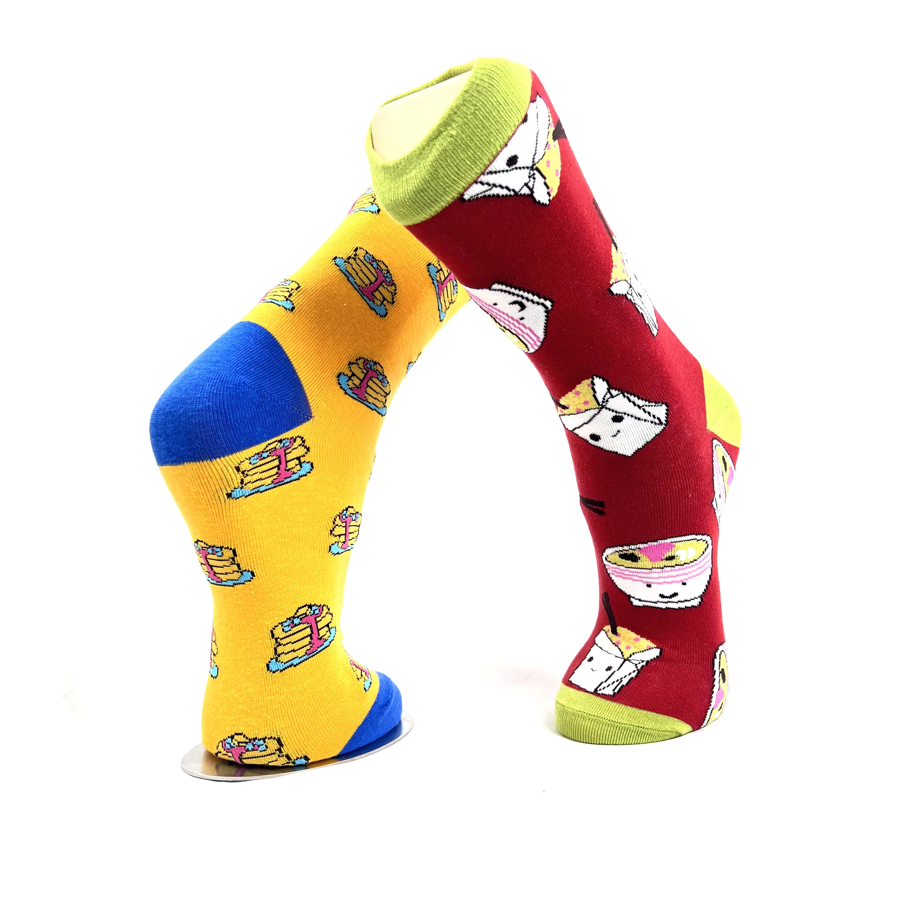 New style custom anime  funny skateboard sock  cute women character cotton funky funny couples cartoon men socks