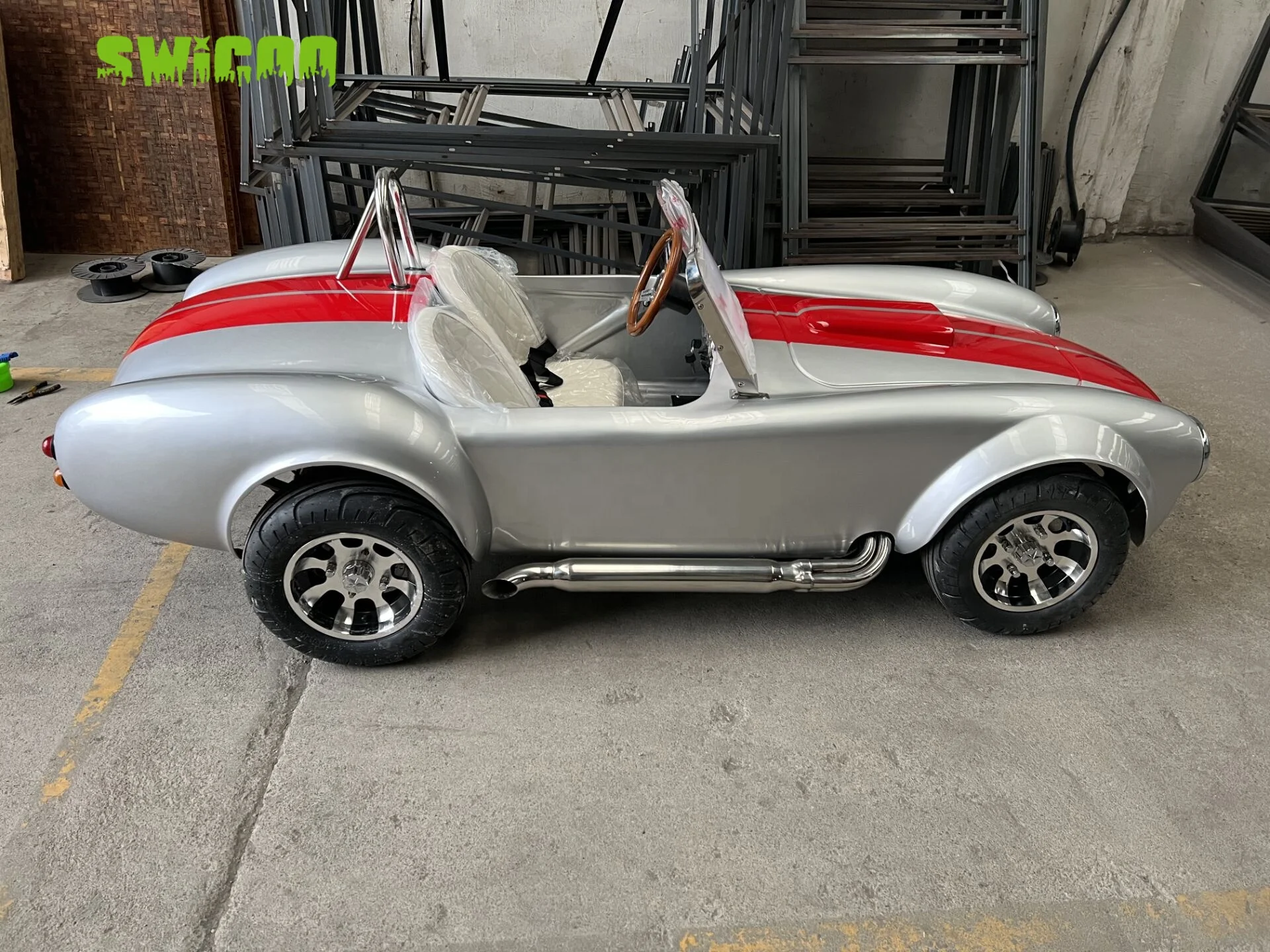 High Quality 150cc Mini Cobra Car SHINERAY 150cc Mini Hot Rod 2 Seats Golf Cart 4-Strokes Mini Car for Sale