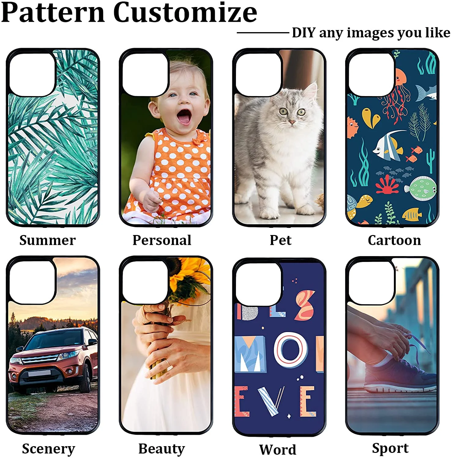 Custom Designer Luxury Sublimation Shockproof Tpu Cover Case For Iphone 6s 7 8 X Xs Xr Max 11pro 11 12 Phone Case Series