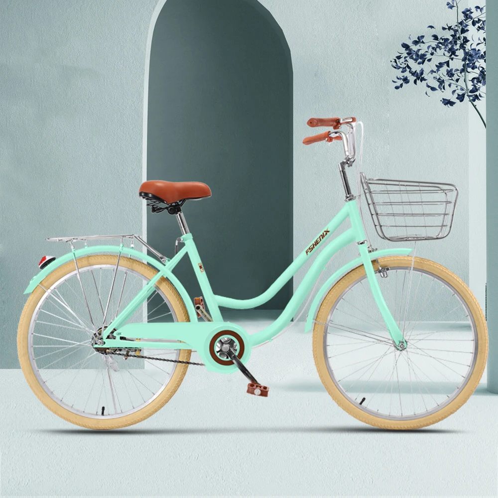 Fast delivery factory stock bicycle sharing system ladies bicycle with basket made in China city bike