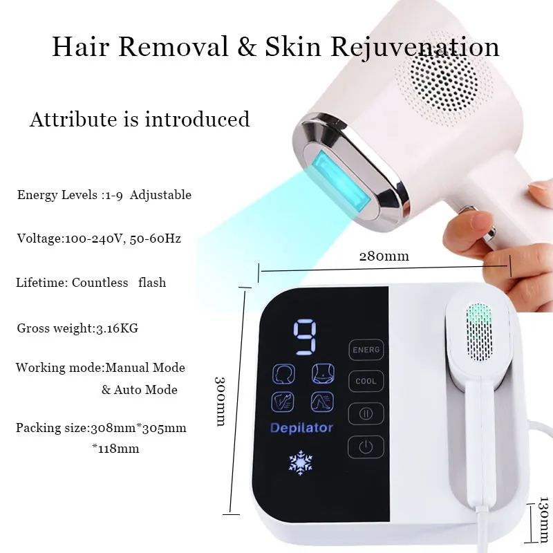 Trending Products 2024 New Arrivals Flashes Home Use Ipl Machine Most Popular Laser Hair Removal Ipl Hair Removal