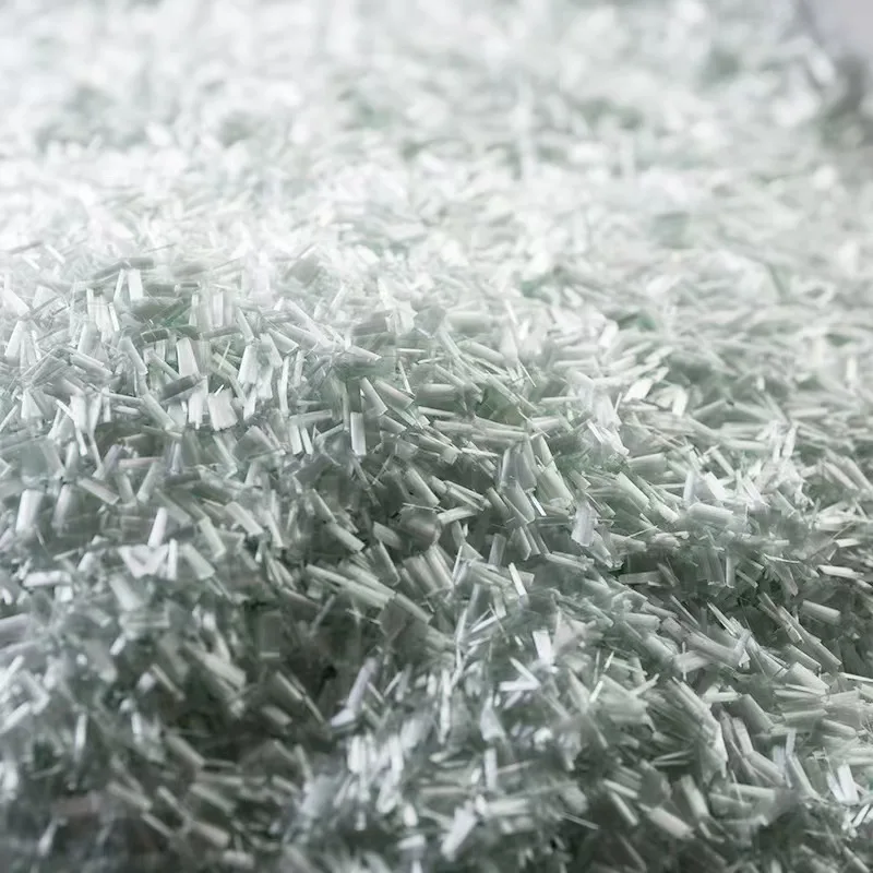 High Quality 3mm Thermoplastic Fiberglass Chopped Strands Fiber Glass Powder for Fire Blankets and Cement Mixtures