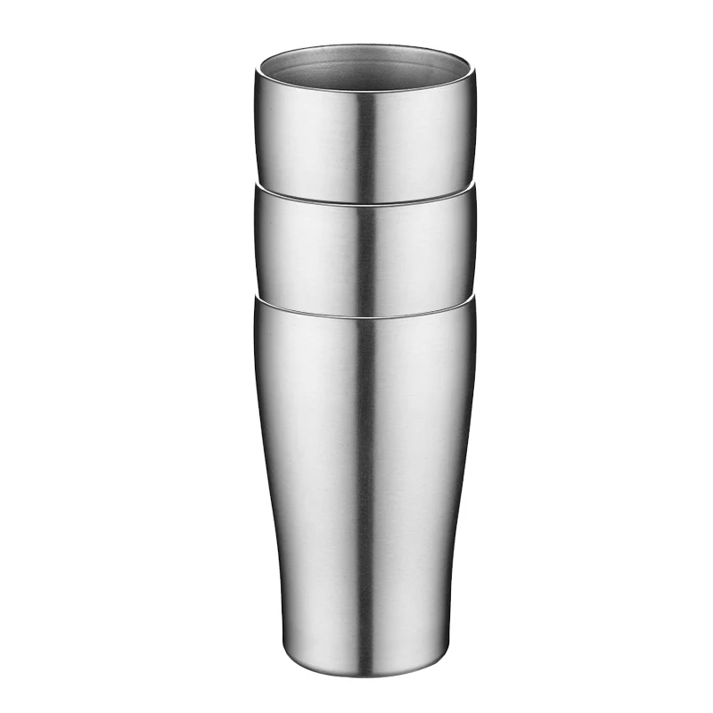 Perfect simple appearance double wall stainless steel mug for cooling beer