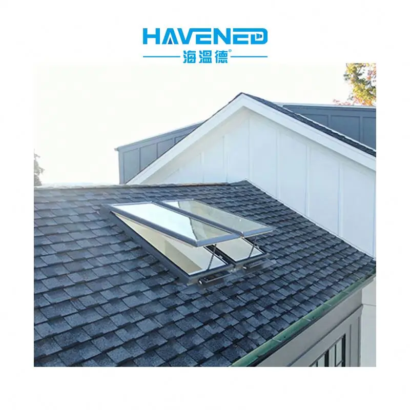 Outdoor Strong Heat Resistant Fireproof Plastic Dome Skylight for House Roof