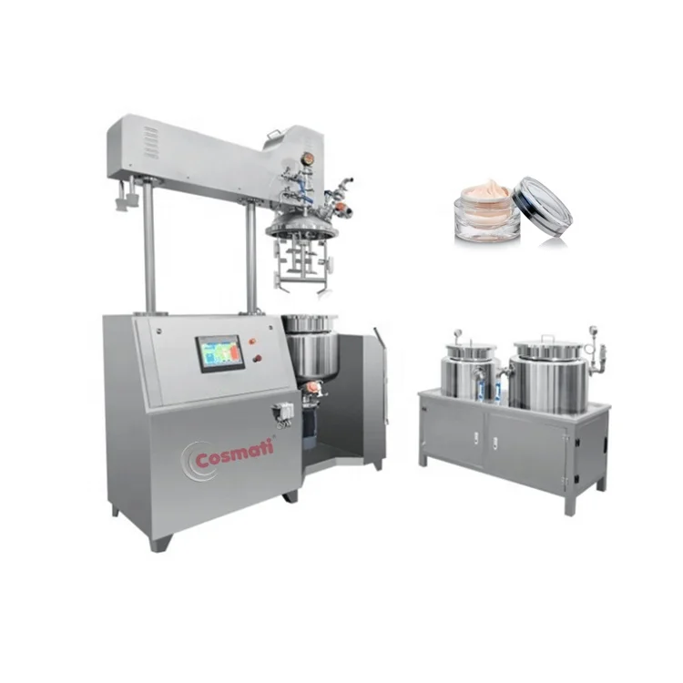 Honey Creaming Viscous Homogenizing Liquid Business Manufacture Emulsifying Tank Mixing Machine Vacuum Mixer