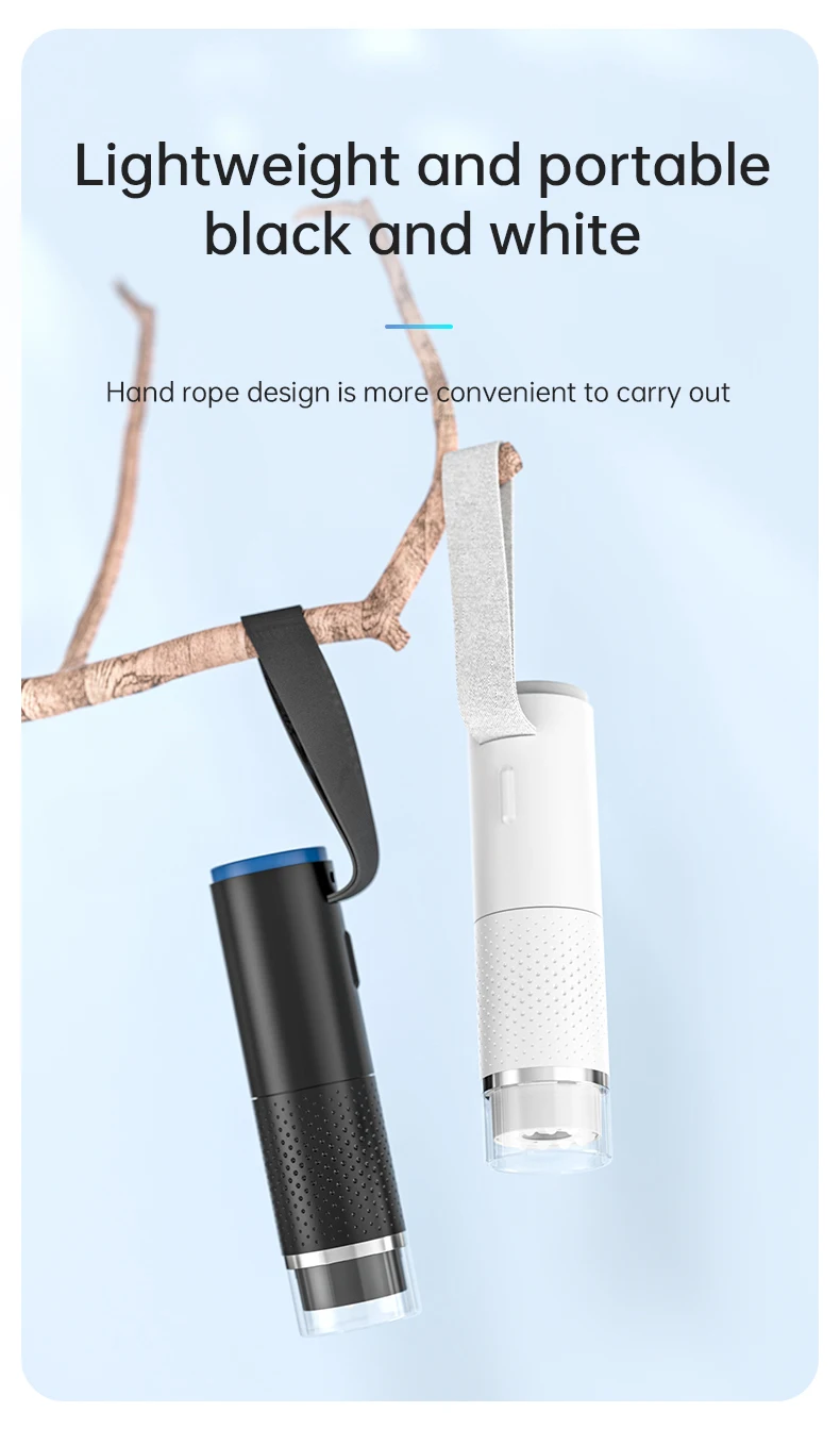 New mini handheld 2MP 1920x1080 WiFi microscpio Wireless Digital USB Microscope 1000X Portable WiFi Magnification without Stand