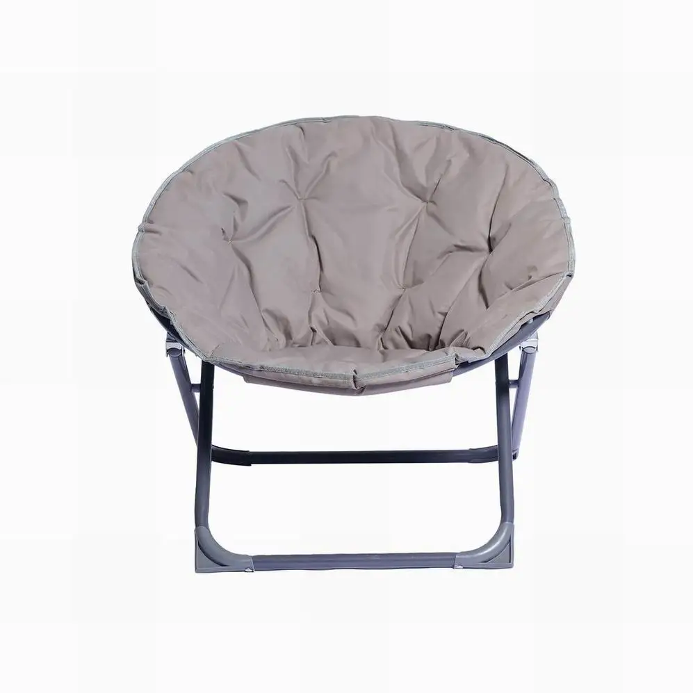 Foldable Small Giant Big Folding Camping Chair Black Logo Bulk Parts Camping Chairs Outdoor Moon Camping Chair