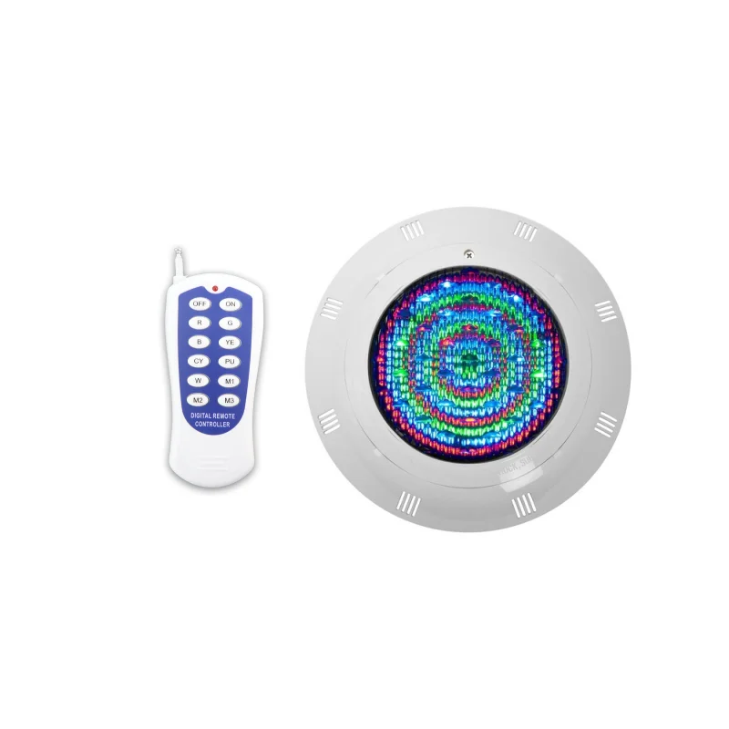 Высококачественные водонепроницаемые подводные светодиодные фонари RGB IP68 Меняющие цвет свет для бассейна с дистанционным управлением для бассейна