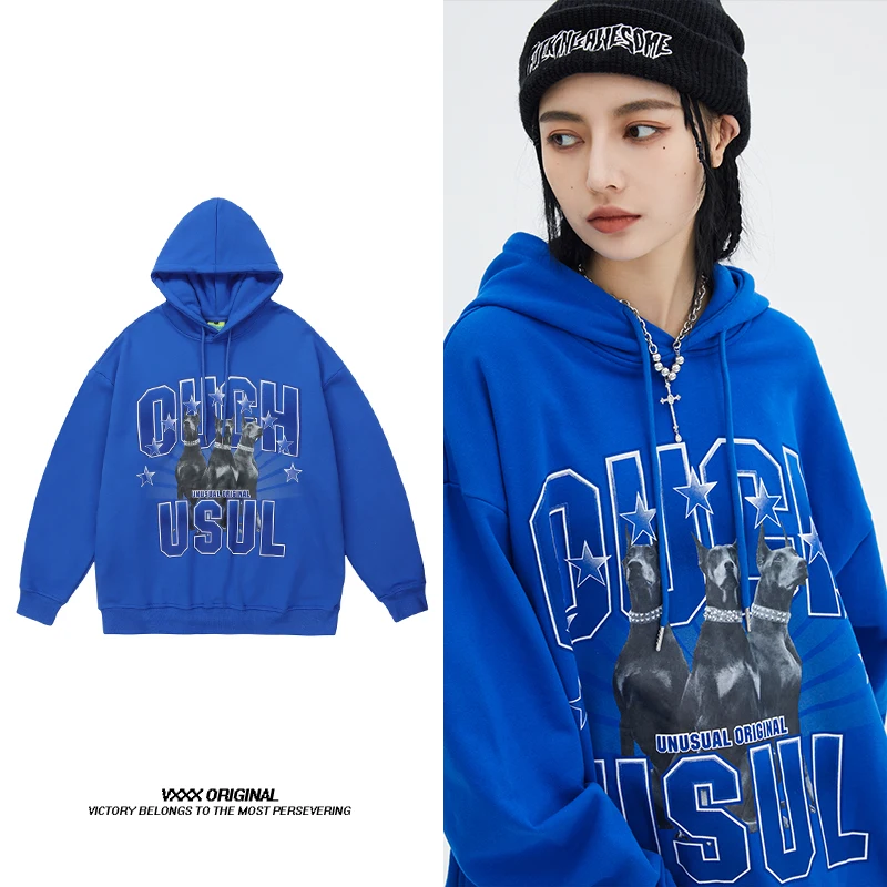 custom logo high quality unisex heavyweight fleece hoodie streetwear blank mens pullover hoodies