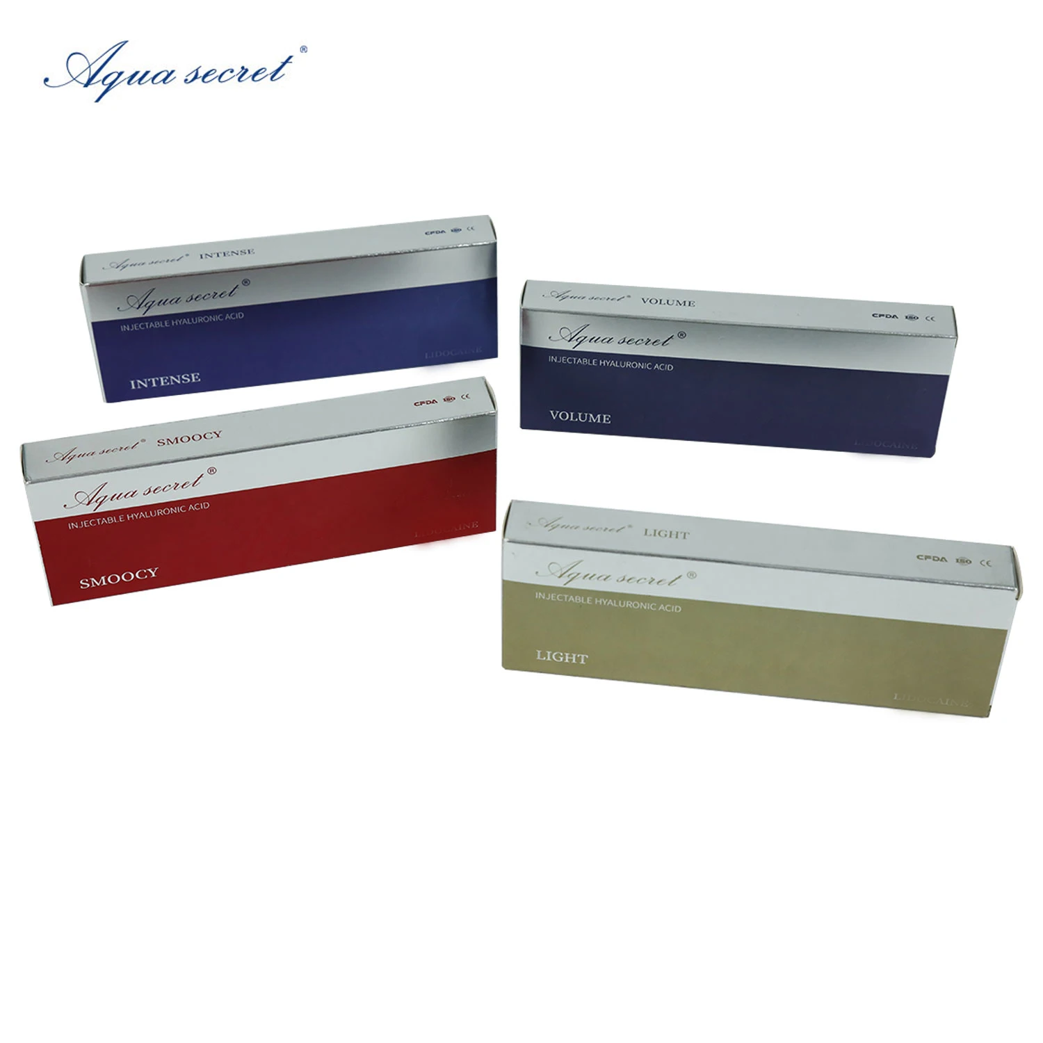 Аква секрет сшитый на инъекции гиалуроновой кислоты лица кожный наполнитель мешки под глазами