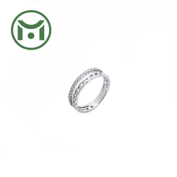 MA YIN FANG Factory wholesale Fashion trend double personality 925 ring Silver 925 ring Silver Ring for any occasion 925 silver