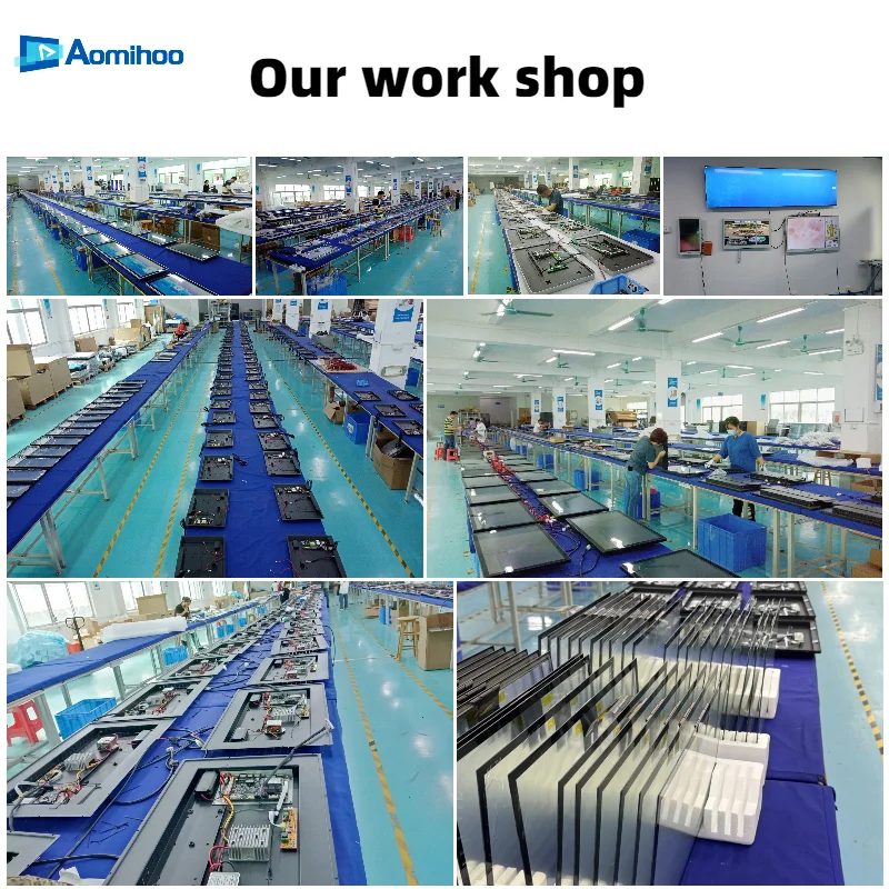 Floor Standing LCD Digital Poster Business All Indoor Display in One With Touch Monitor Rotatable Screen Digital Signage Black