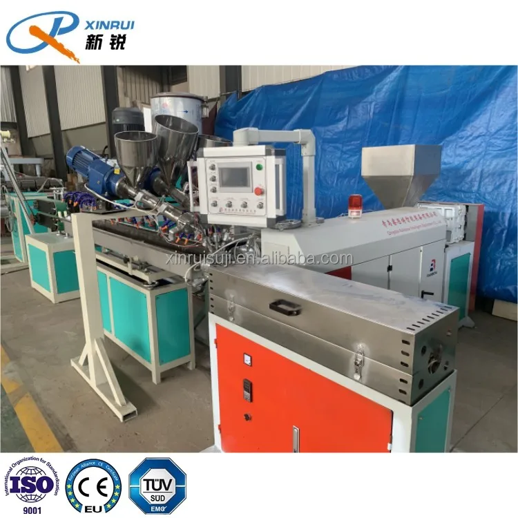 PVC Soft Garden Water Hose Machine Plastic PVC Fiber Reinforced Hose Tube Extrusion Line