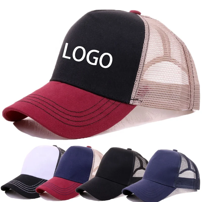 Unisex Blank Richardson Shape 112 Trucker Hat Mesh Cap Plain Trucker Hats with Custom Logo