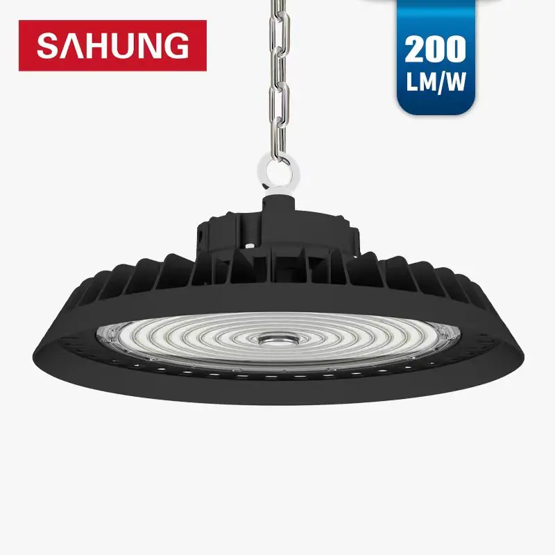 Hot selling cheap custom high light efficiency 200lm/w ufo led high bay lights lamp 100w