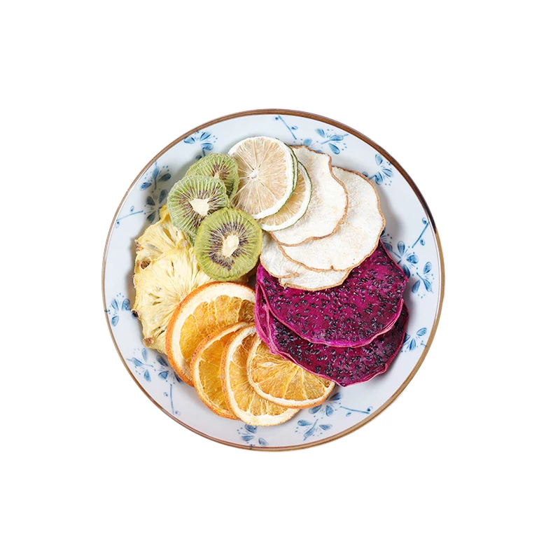 
Chinese Dried Fruit Slices tea Good for Skin Individual Package Detox Fruit Flower Tea 
