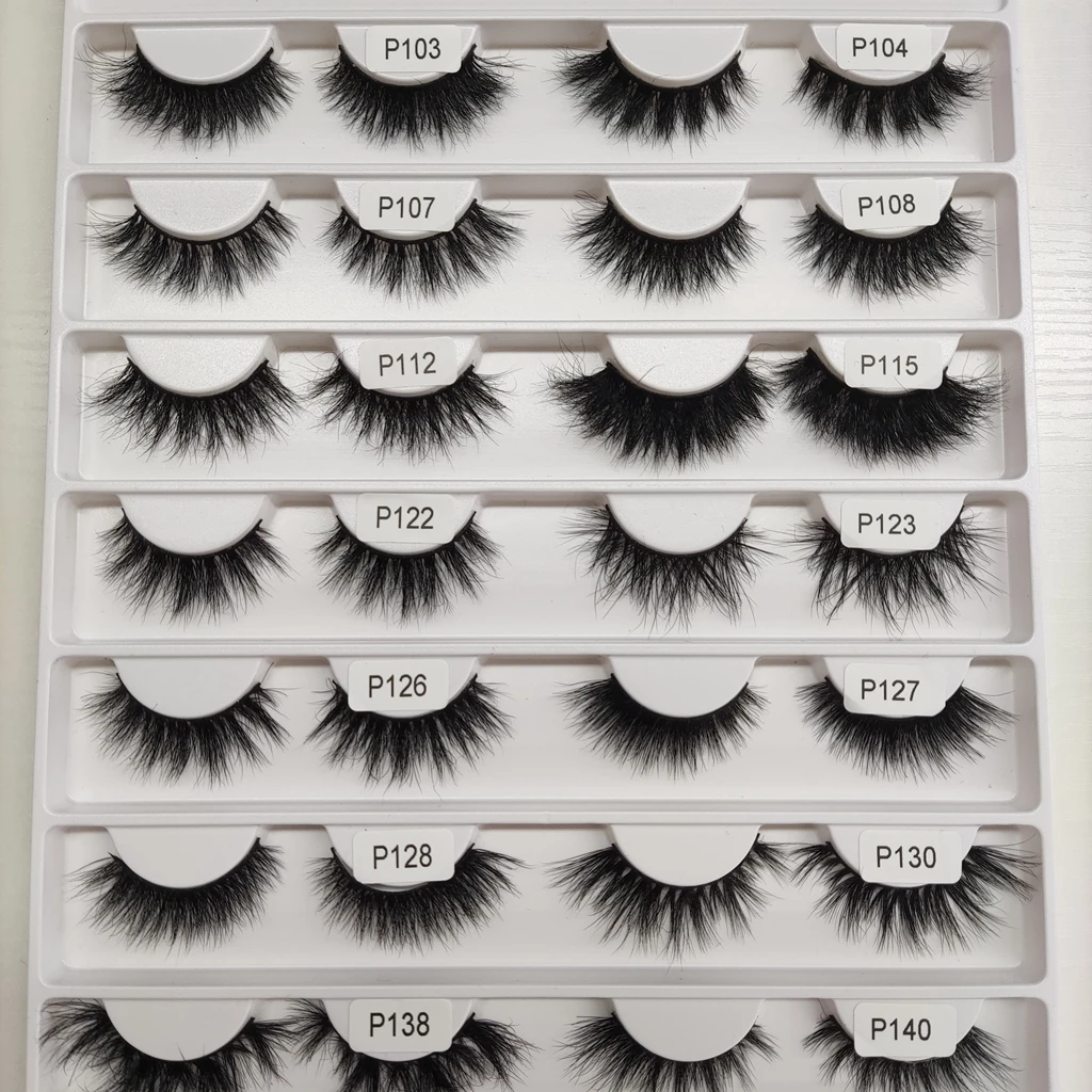 mink lash custom fluffy hybrid lash strip classic syntactic mink lashes 5 in 1 mink eyelashes exclusive
