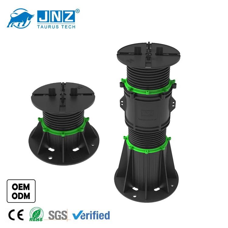 JNZ height range 335-420mm adjustable tile pedestal raised floor support pedestal