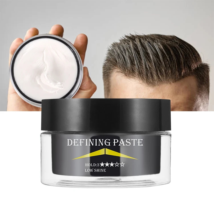 OEM Private Label Fashion Hair Styling Wax Extreme Holding Edge Control Defining Paste Hair Wax Stick Styling Gel For Men