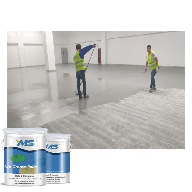 Mixing ratio 2:1 Clear epoxy sealing primer for garage, warehouse, factory workshop concrete floor