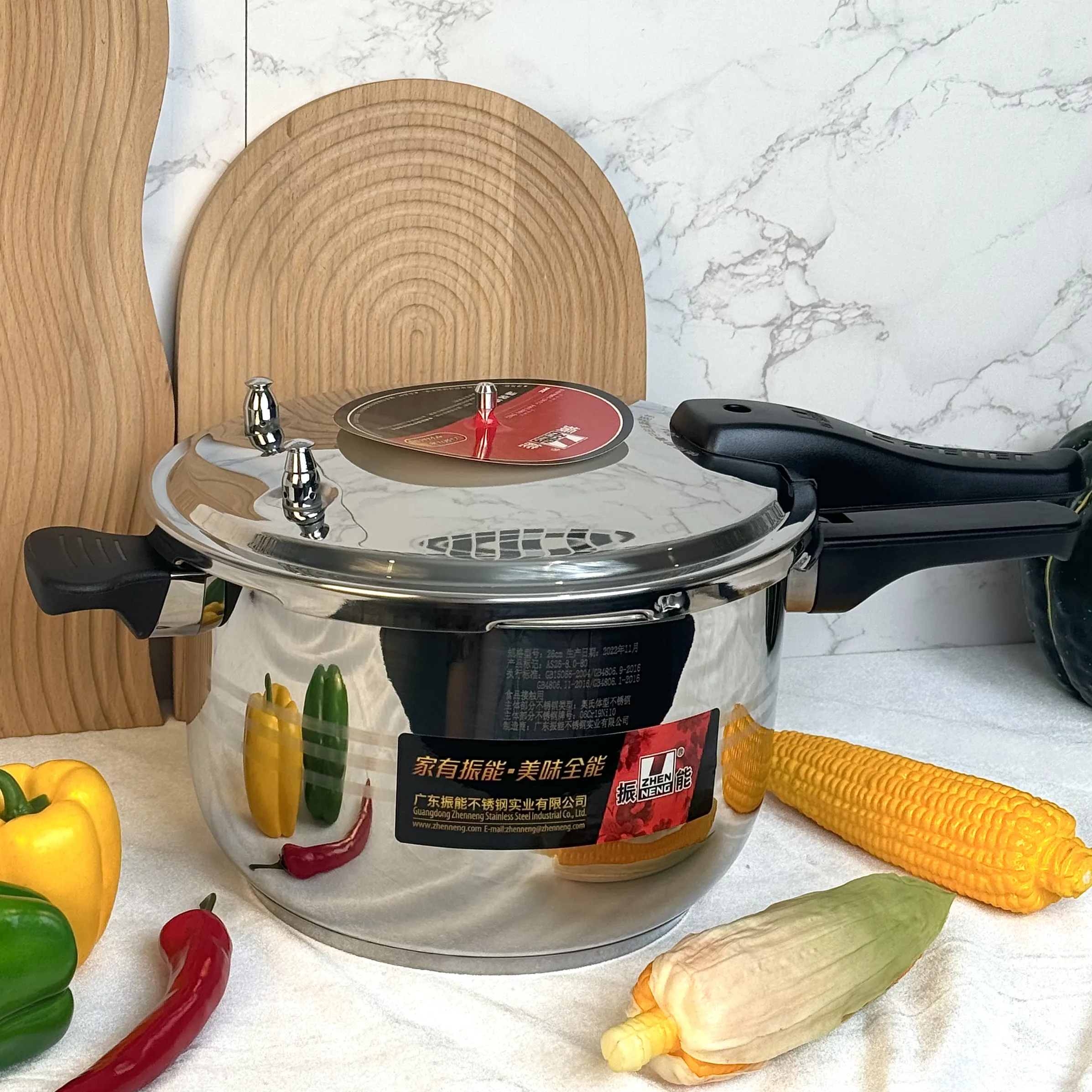 Factory Direct New 4L Pressure Pot Household Coocker Stainless Steel Pressure Cooker