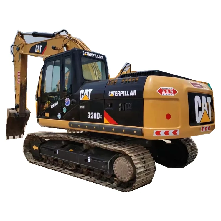 Оригинальный гусеничный экскаватор CAT320D б/у в ОАЭ экскаватор-гусеничный cat320dl