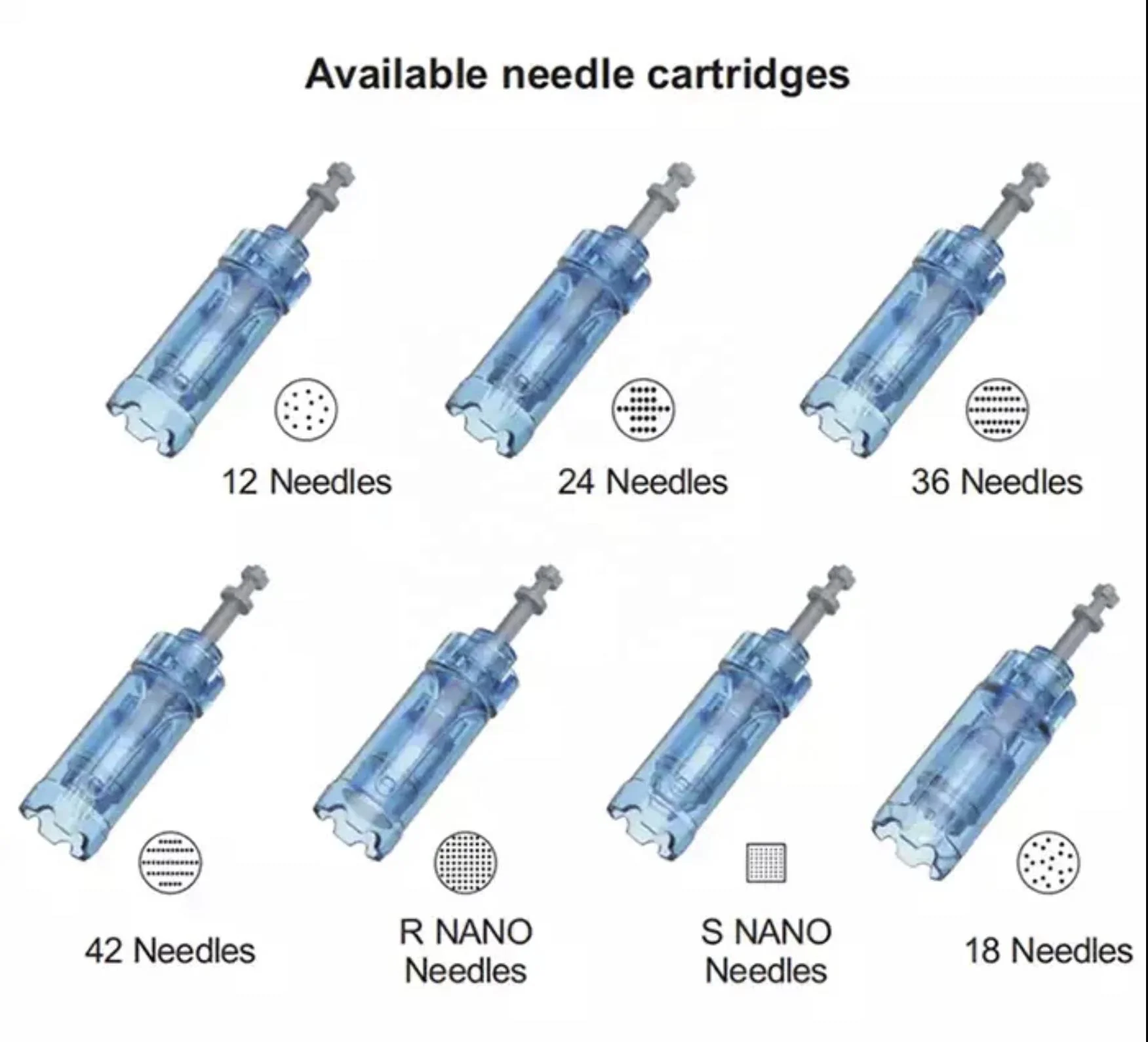 Micorneedling Dr.pen M8S Needles Cartridge For Dermapen Dr Pen Anti Flow Back Disposable Needle