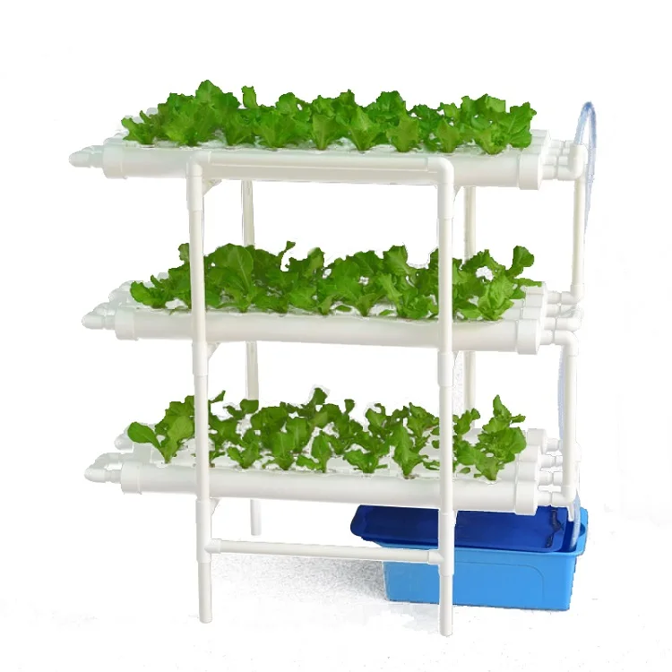 3 Layer 108 holes Plant Hydroponic Site Grow Kit 12 Pipes Hydroponic Growing Systems for Plant Vegetable