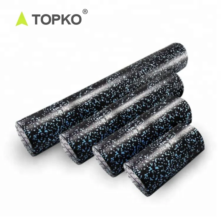 TOPKO Hot Selling Custom Logo Color Multifunction Fitness Gym Exercises Muscle Epp/ PU/ EVA Yoga Foam Roller