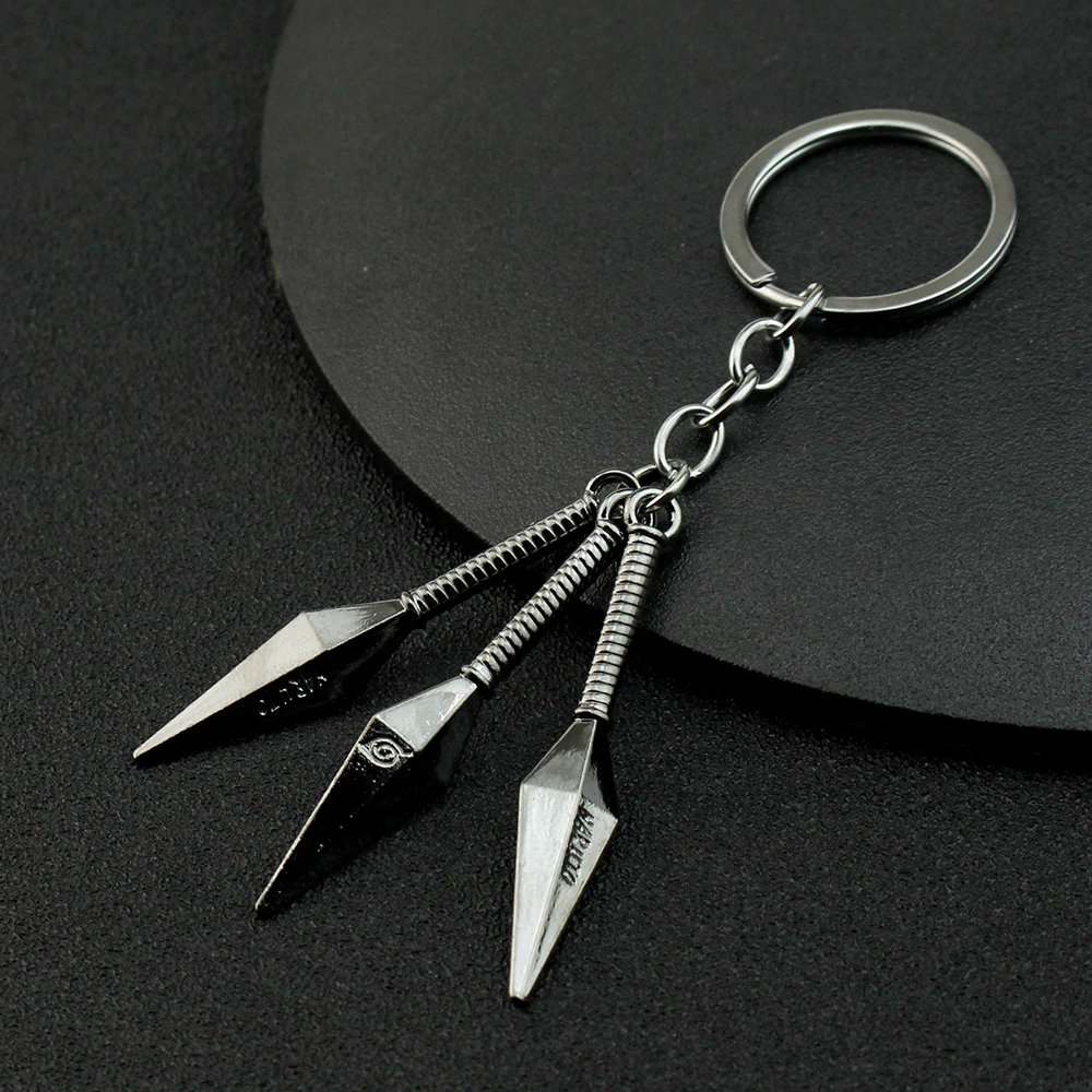 Namikaze Minato Kunai Shuriken Anime Metal Weapon Models Sword Keychain For Fan Cosplay Jewelry Home Ornament