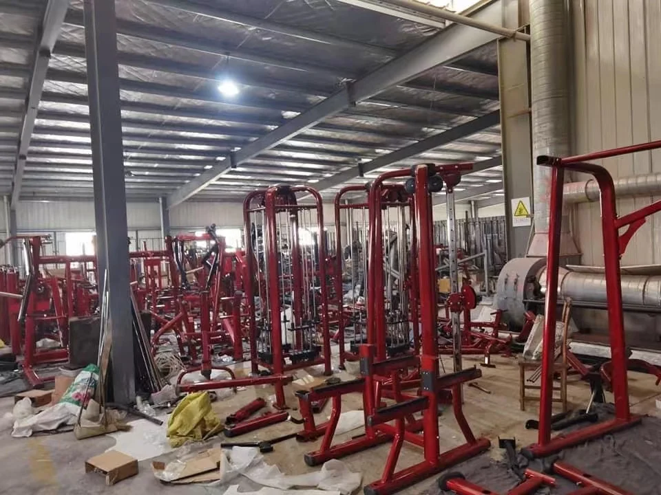 3D Squat rack Power Rack Home Gym Stack Weight Loaded Fitness Equipment Exercise Trainer Machine all in one cable smith machine