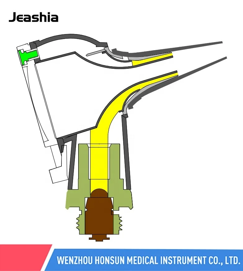 Safety Ent Instruments Fiber Optic Medical Device Mini Otoscope For Diagnostic Examination