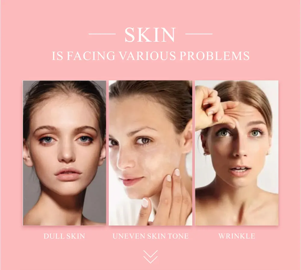 Wholesale Skin Care Hyaluronic Acid Niacinamide Vitamin C E Skincare Anti Aging Face Serum Facial Whitening 5 In 1 Serum