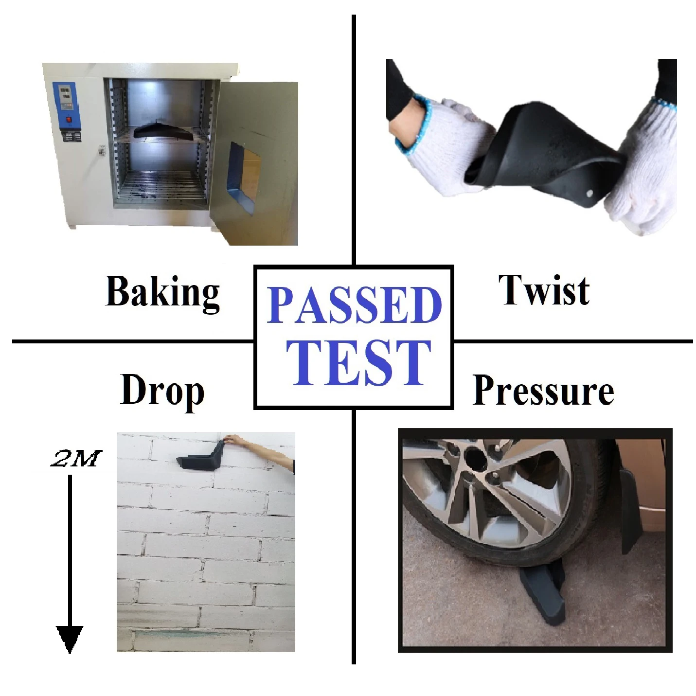 car mud flaps fender mudguards FOR Mercedes-Benz E Class(Sport) 8/2016 Non-destructive installation