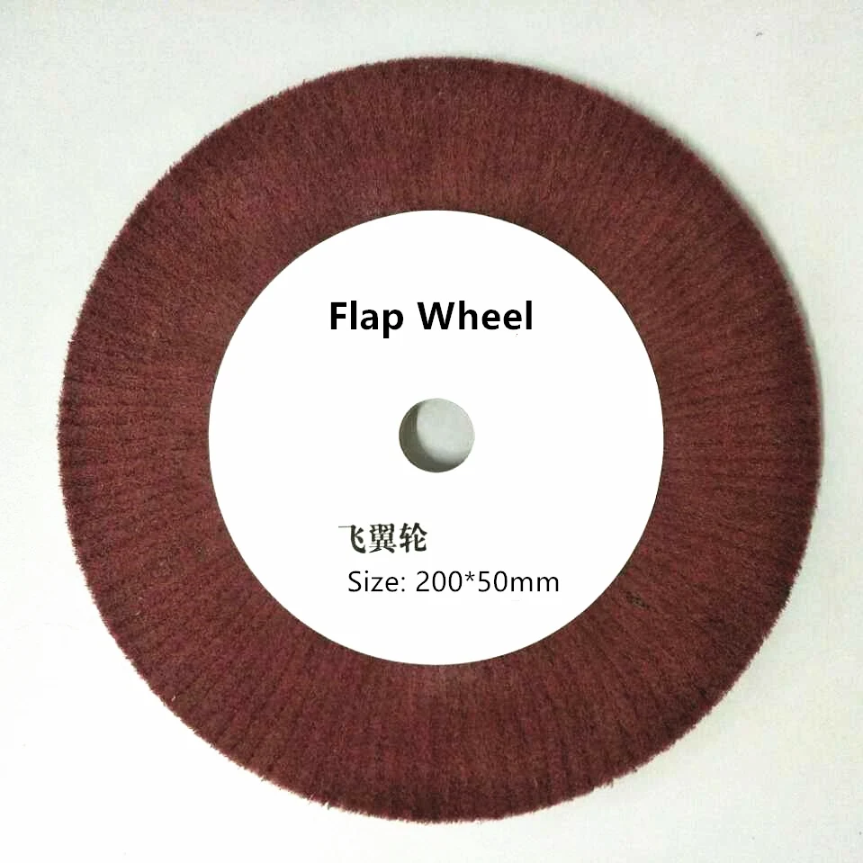 Nylon Polishing Flap Wheel Wire Drawing Non Woven for Cleaning and